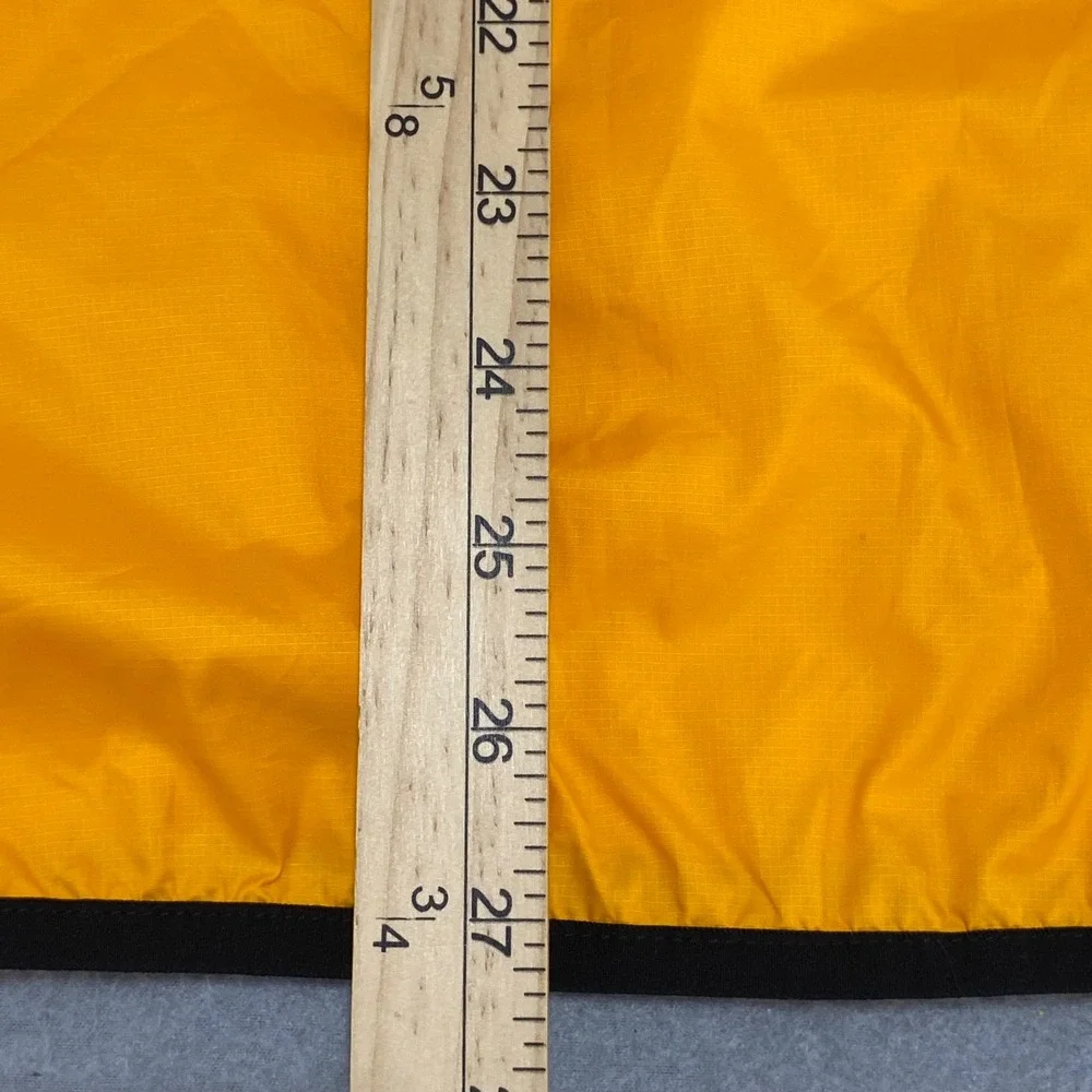 The North Face Mens Fanorak WindWall Anorak Jacket Yellow Black‎ NF0A3FZL Small